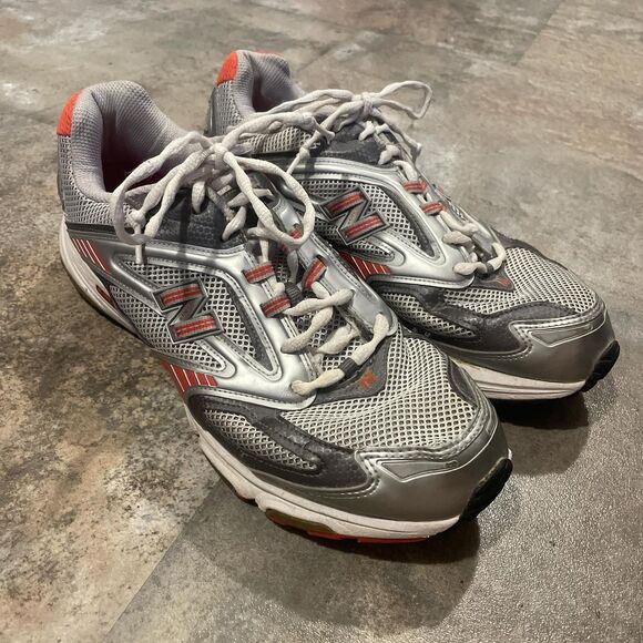 new balance 859 stability orange and silver wr859st sneaker womens size 11.5 - Picture 1 of 8